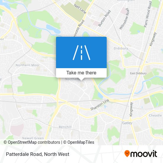 Patterdale Road map