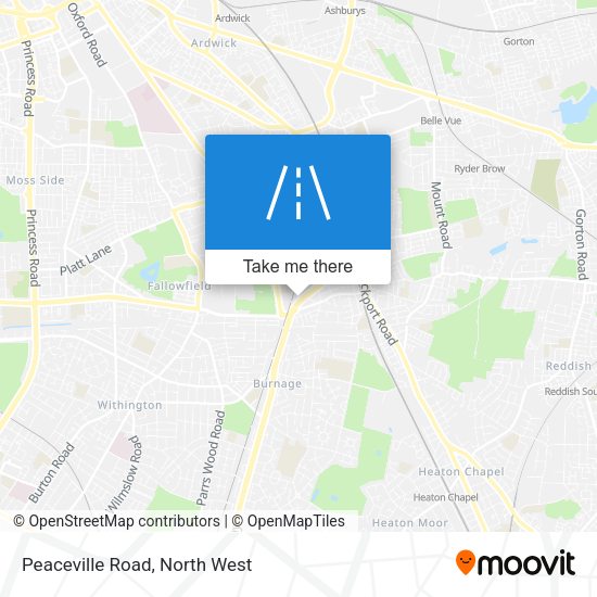 Peaceville Road map