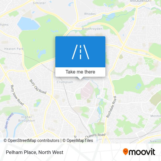 Pelham Place map