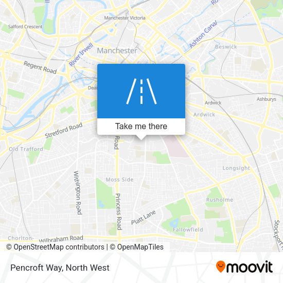 Pencroft Way map
