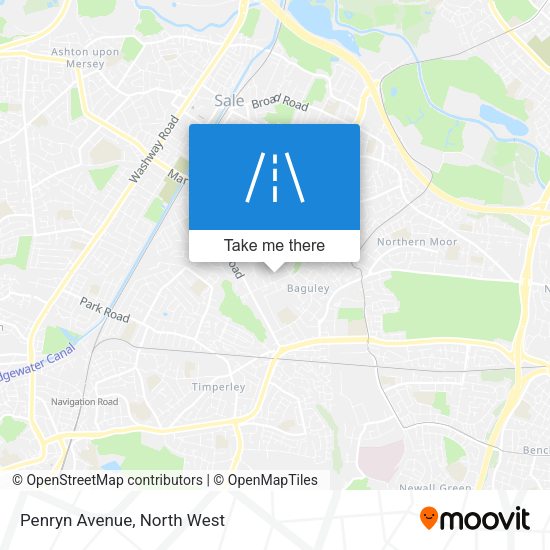 Penryn Avenue map