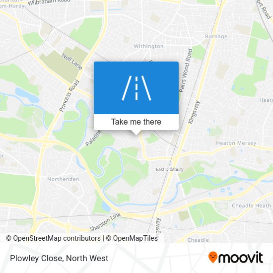 Plowley Close map