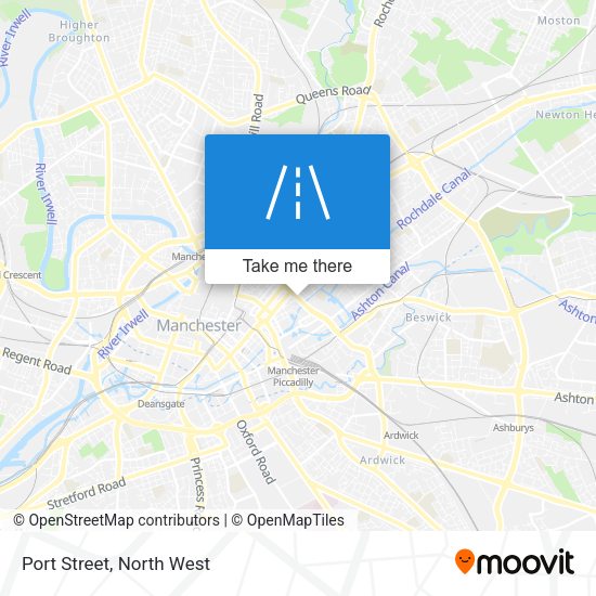 Port Street map