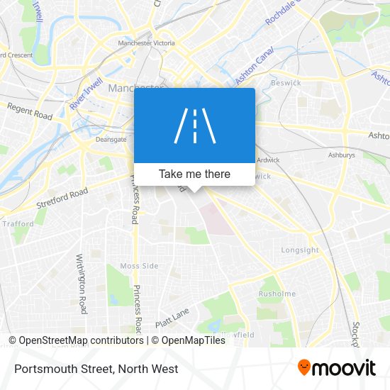 Portsmouth Street map