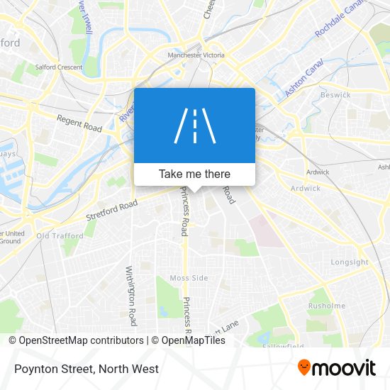 Poynton Street map