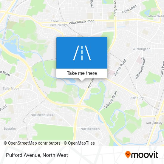 Pulford Avenue map
