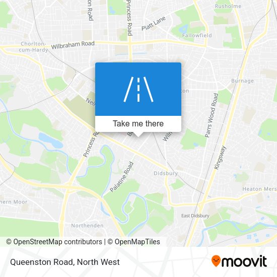 Queenston Road map