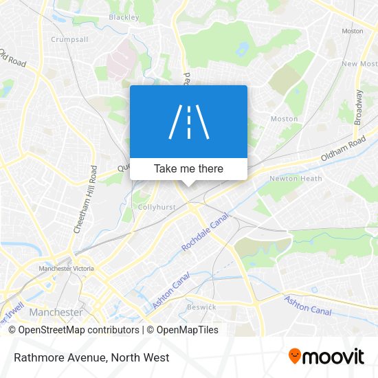 Rathmore Avenue map