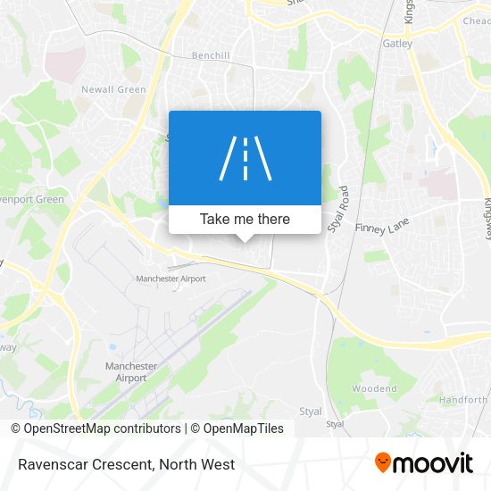 Ravenscar Crescent map