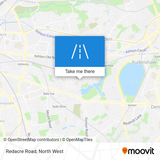 Redacre Road map