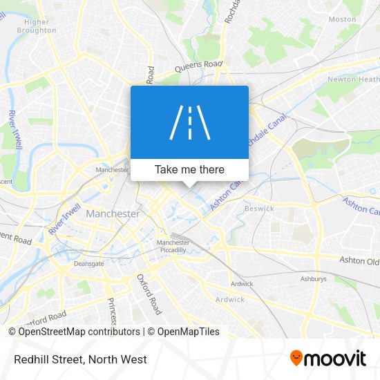 Redhill Street map