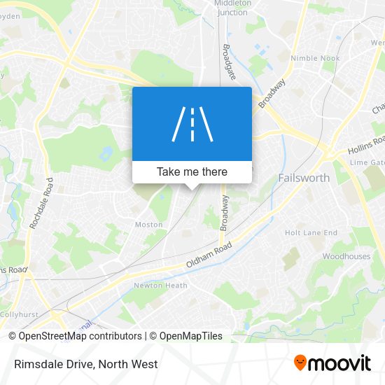 Rimsdale Drive map