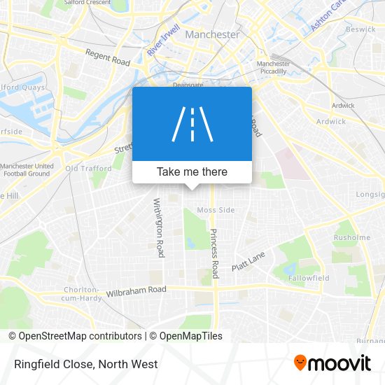 Ringfield Close map