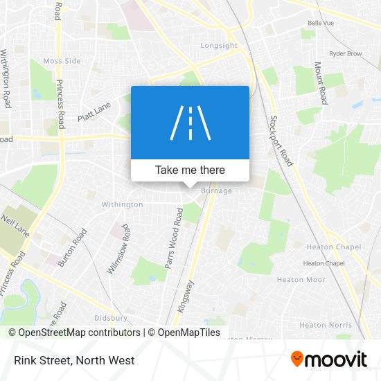 Rink Street map