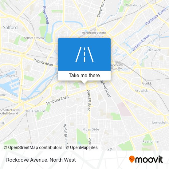 Rockdove Avenue map