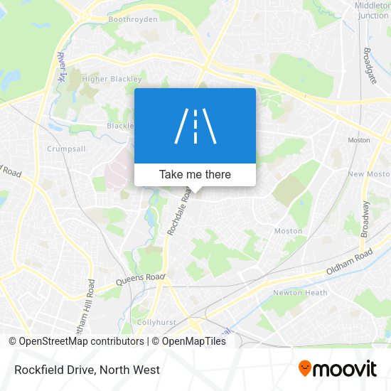 Rockfield Drive map