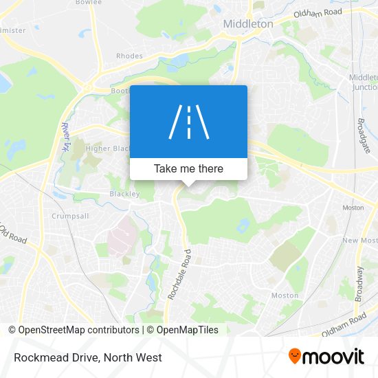 Rockmead Drive map