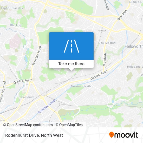 Rodenhurst Drive map