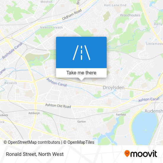 Ronald Street map