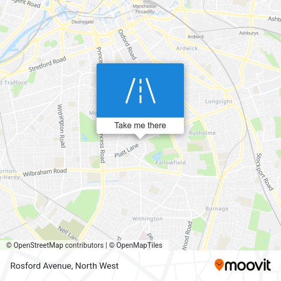 Rosford Avenue map