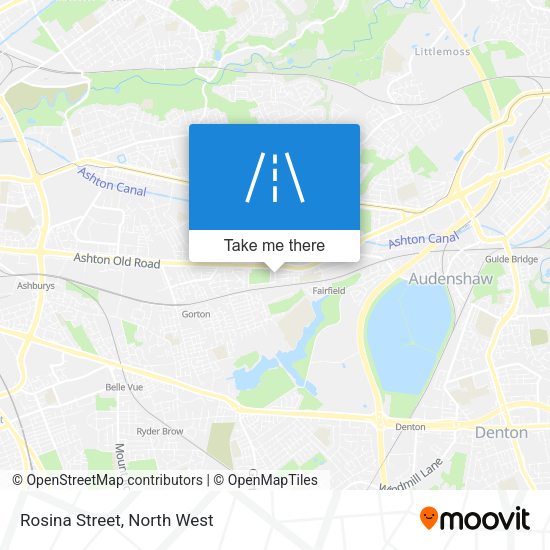 Rosina Street map