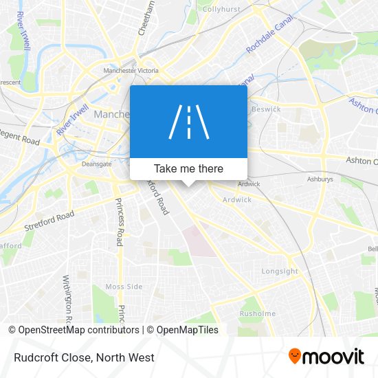 Rudcroft Close map