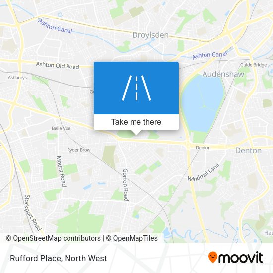 Rufford Place map