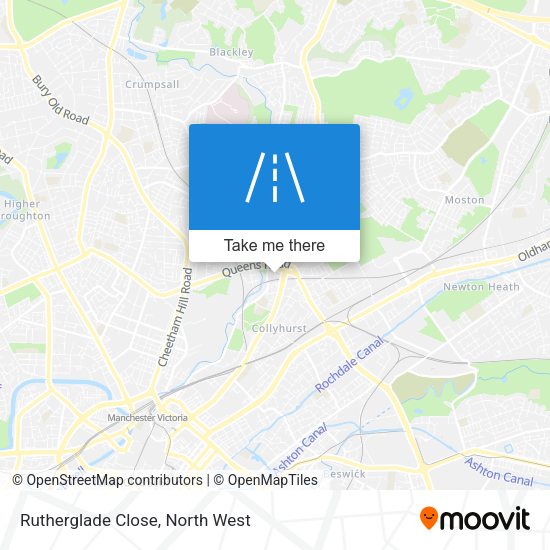 Rutherglade Close map