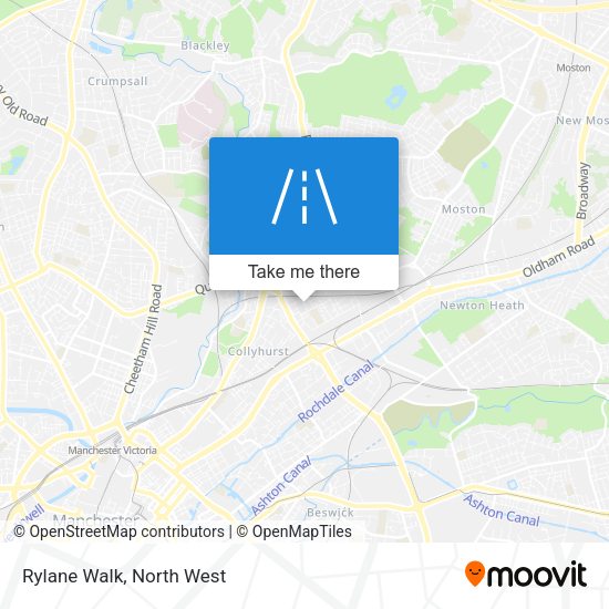Rylane Walk map