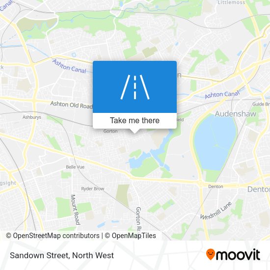 Sandown Street map