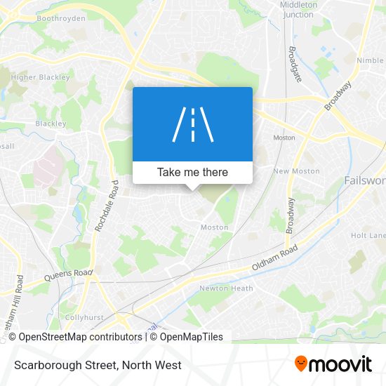 Scarborough Street map