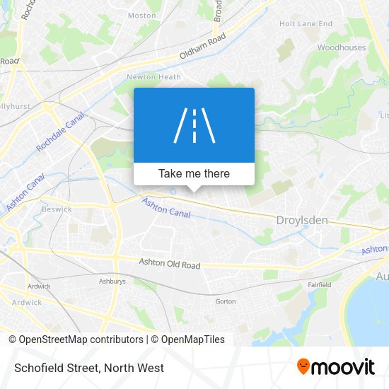 Schofield Street map