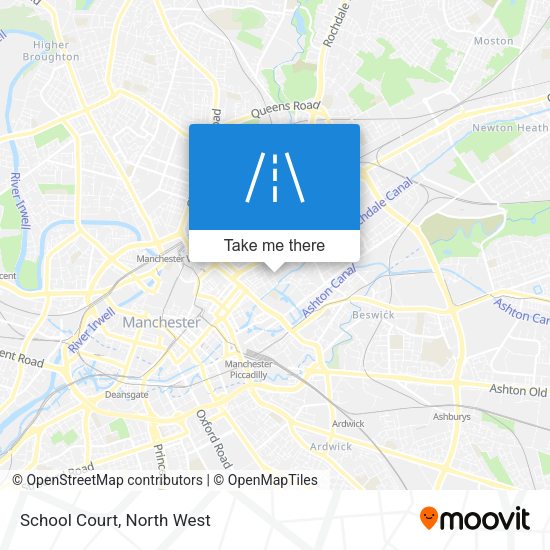 School Court map