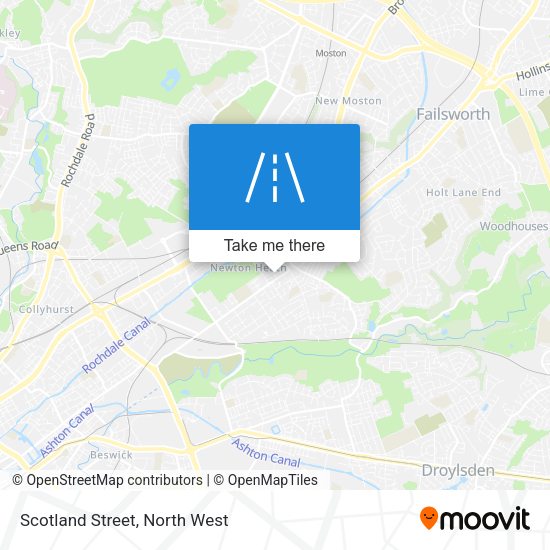 Scotland Street map