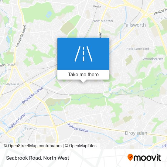 Seabrook Road map