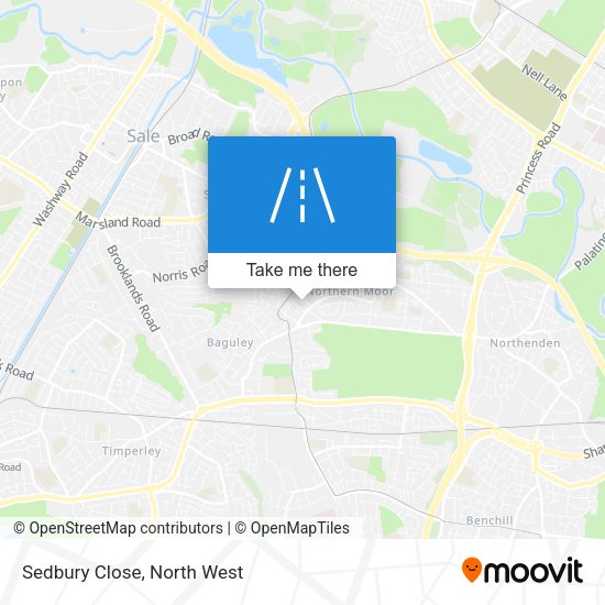 Sedbury Close map