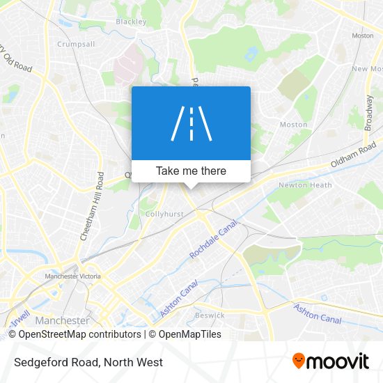 Sedgeford Road map