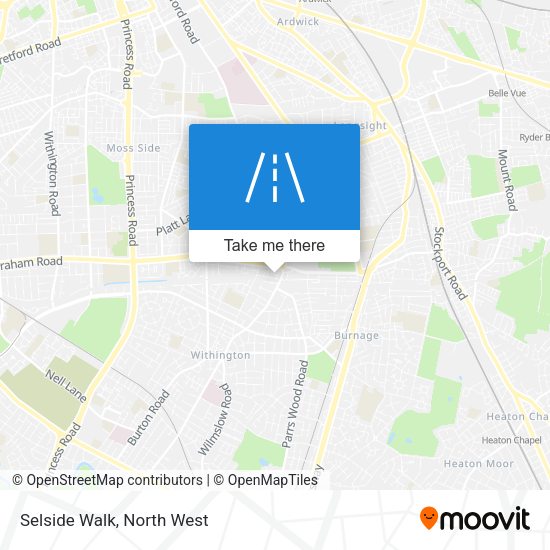 Selside Walk map