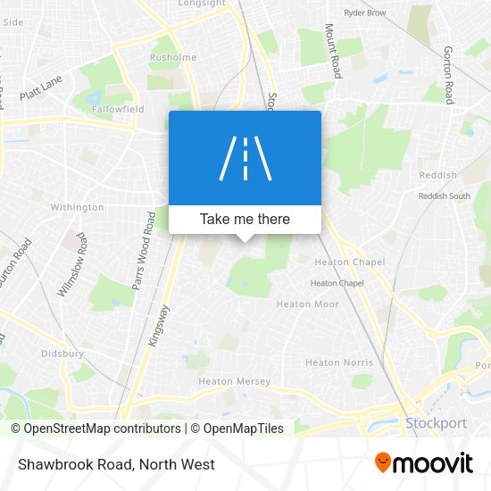 Shawbrook Road map