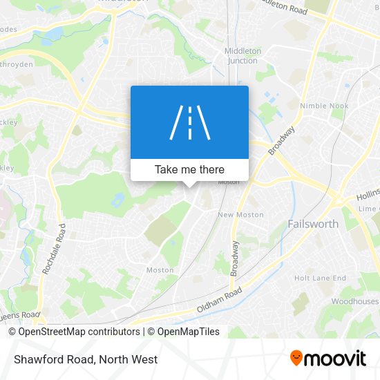 Shawford Road map