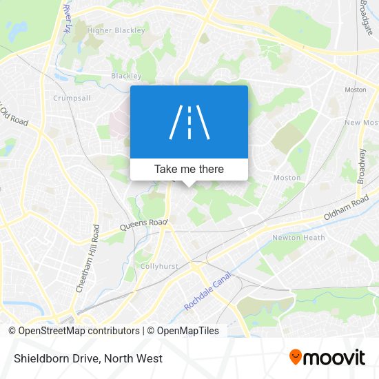 Shieldborn Drive map