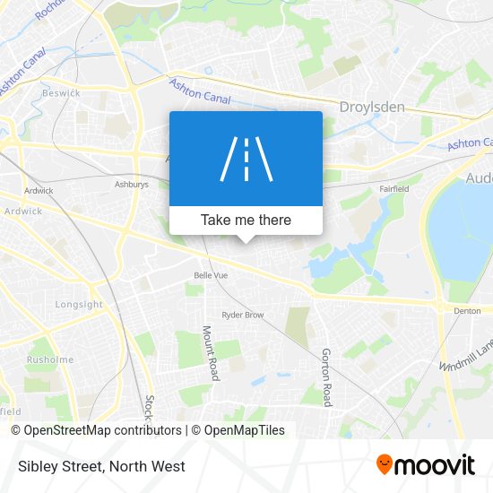 Sibley Street map