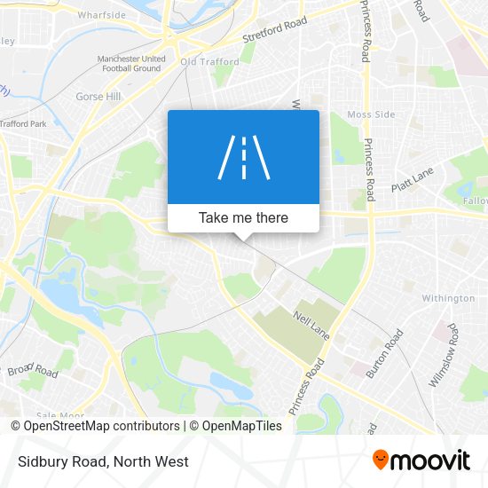Sidbury Road map