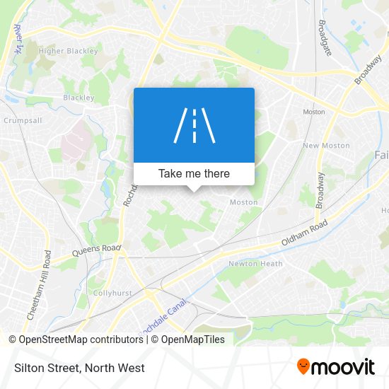 Silton Street map