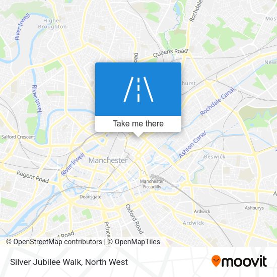 Silver Jubilee Walk map