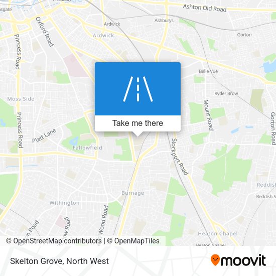 Skelton Grove map