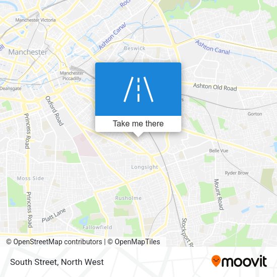 South Street map