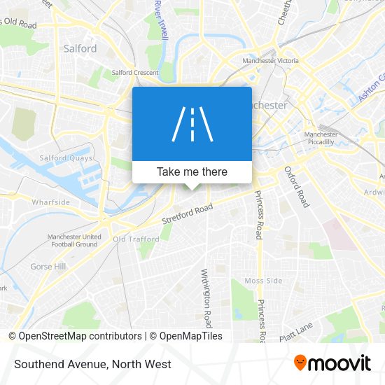 Southend Avenue map