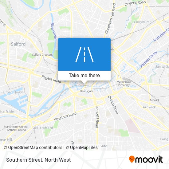 Southern Street map