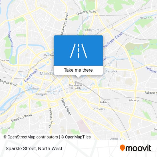 Sparkle Street map
